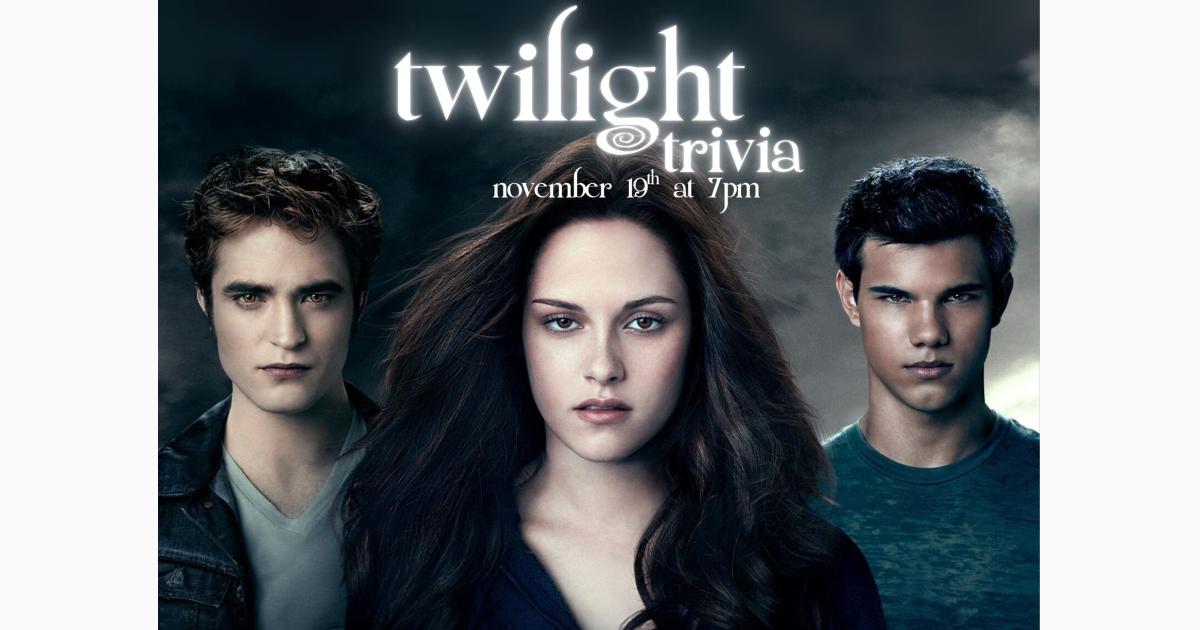 Trivia Wednesdays - Twilight