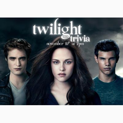 Trivia Wednesdays - Twilight
