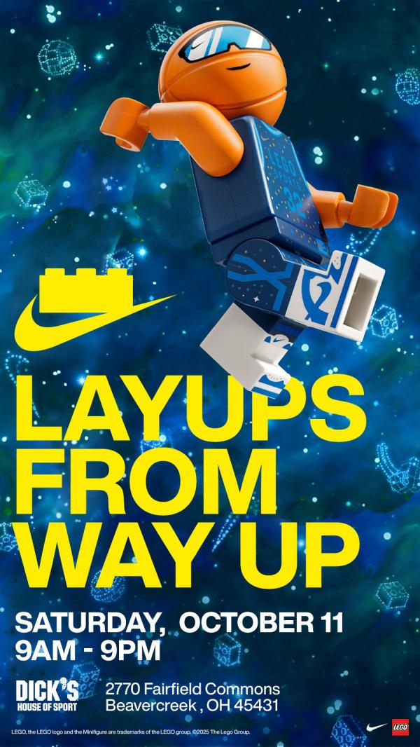 Nike x Lego at Dick's House of Sport