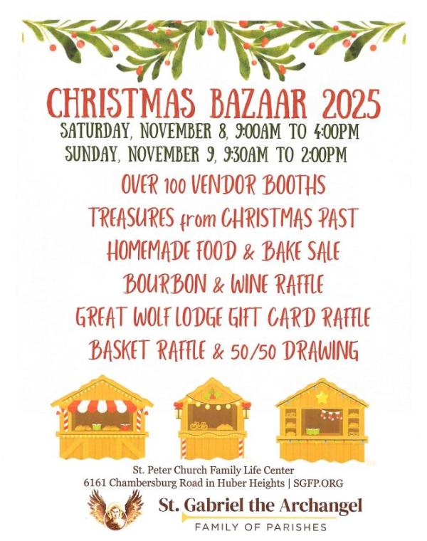 St Peter Christmas Bazaar