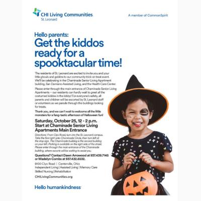 St. Leonard - Kid Trick or Treating Event