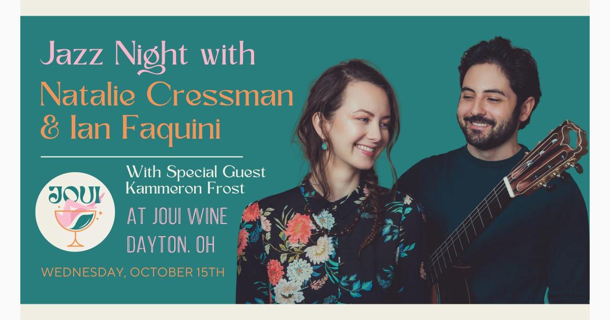 Jazz Night with Natalie Cressman & Ian Faquini