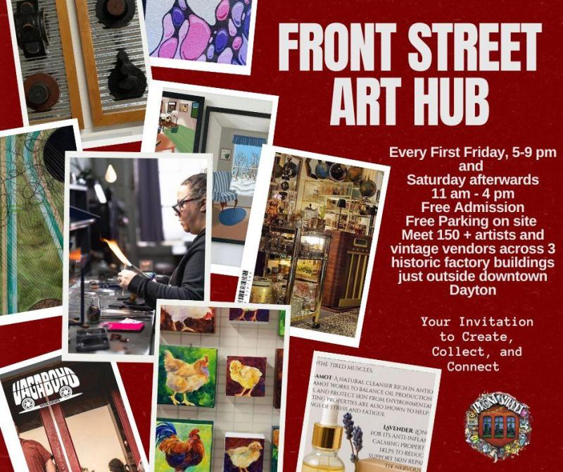 First Friday Art Hop and Saturday Open Studios at Front Street