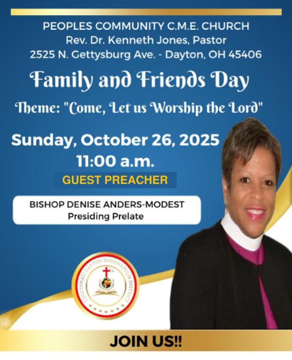 Friends and Family Worship Service
