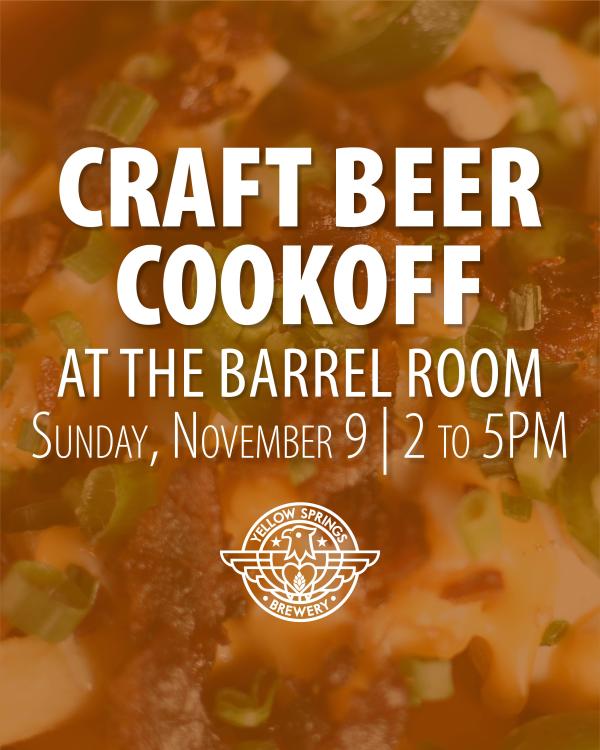 Craft Beer Cookoff at the Barrel Room