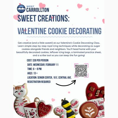 Sweet Creations: Valentine Cookie Decorating Class