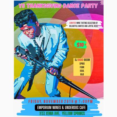 Yellow Springs Thanksgiving Funk and Wine Party