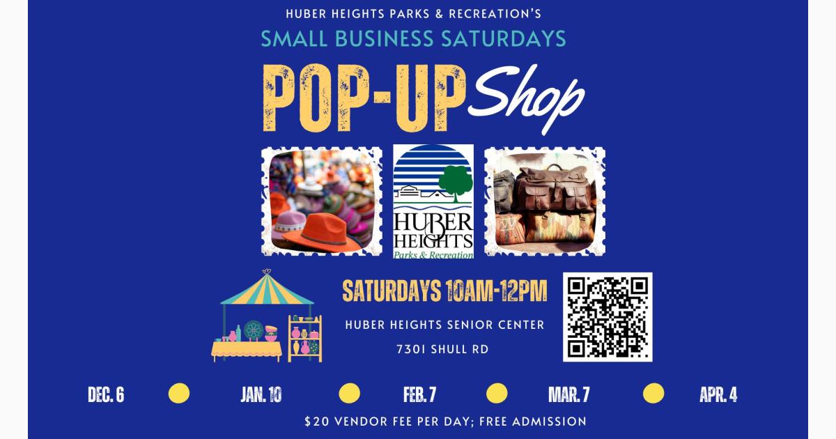 Small Business Saturday Pop-up Shops