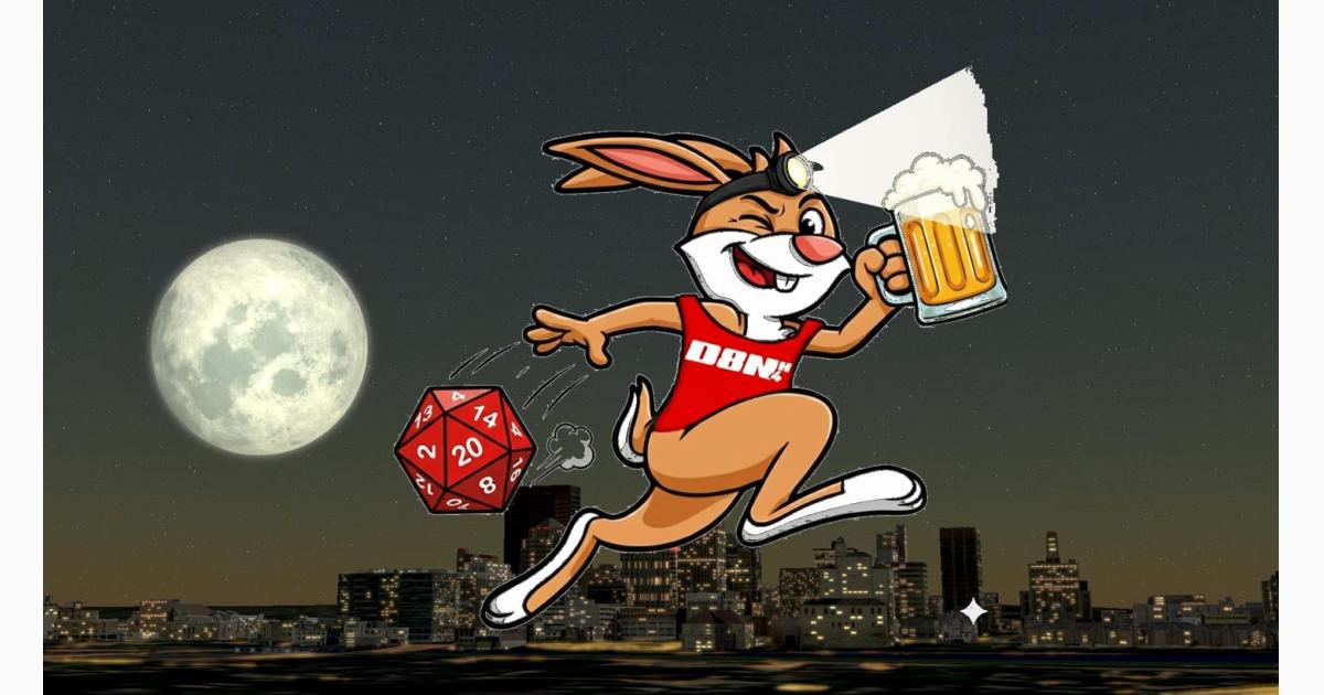 DH4 #1642 Dice Full Moon 🎲🎲 🌕 (Run/Walk)