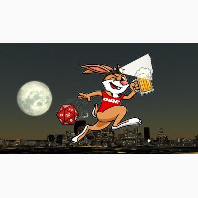 DH4 #1642 Dice Full Moon 🎲🎲 🌕 (Run/Walk)