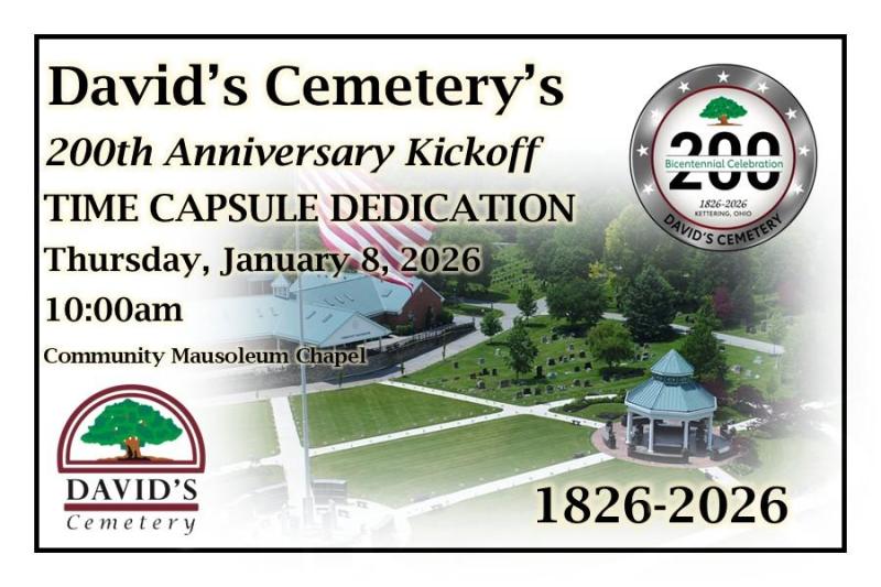 David's Cemetery's 200 Anniversary Time Capsule Dedication