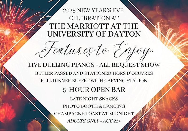 New Year's Eve at the Marriott at the University of Dayton