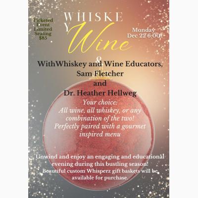 Whiskey & Wine: 5 Course Gourmet Pairing at Whisperz Speakeasy
