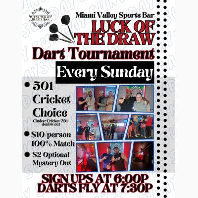Becca's Sunday LOTD Dart Tournament at MVSB