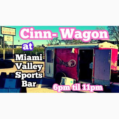 Cinn-Wagon food truck at Miami Valley Sports Bar