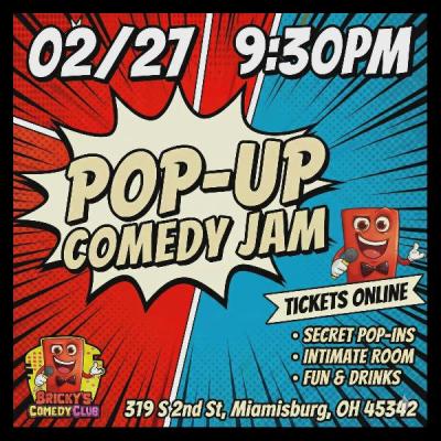 Bricky's Pop-Up Comedy Jam