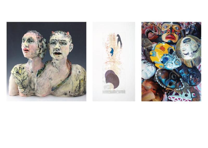 Sandra Aska, Andy Holliday, & Paul Rienzo Exhibit Artwork at Sinclair Community College