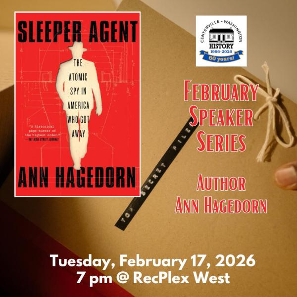 Centerville-Washington History February Speaker Series Program