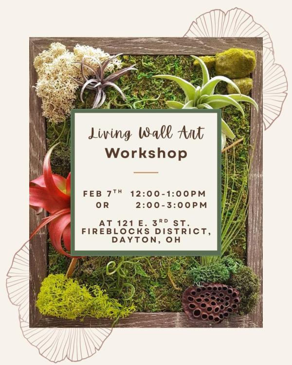 Living Wall Art Workshop