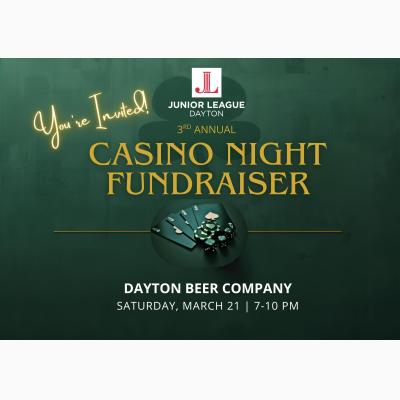 The Junior League of Dayton presents the 3rd Annual Casino Night Fundraiser