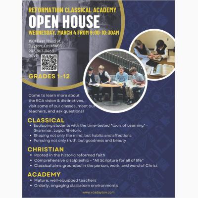 Reformation Classical Academy Open House