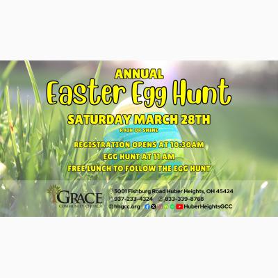 Easter Egg Hunt at Grace Community Church