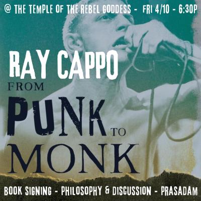 "From Punk to Monk" Book Signing w/ Ray Cappo
