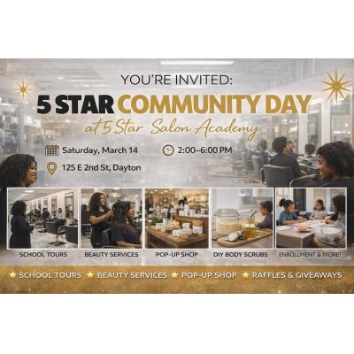 5 Star Community Day at 5 Star Salon Academy