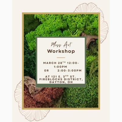 Moss Wall Art Workshop