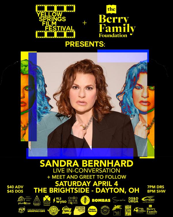 Sandra Bernhard In-Conversation + Meet & Greet