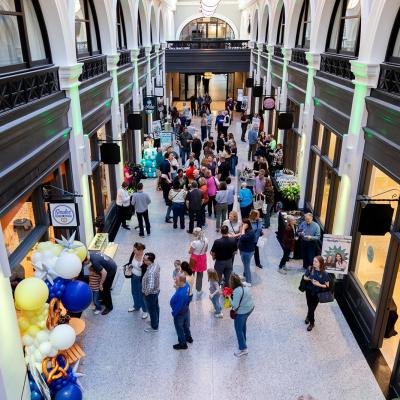 April First Friday at the Arcade