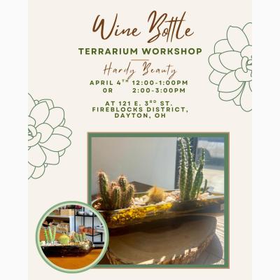 Wine Bottle Terrarium Workshop