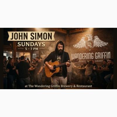 LIVE MUSIC SUNDAYS w/ JOHN SIMON