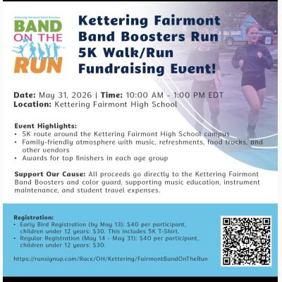 Band on the Run 5k in walk/run