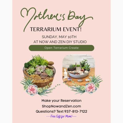Mother's Day Terrarium Event