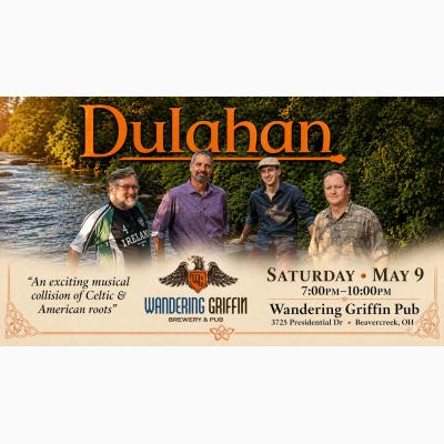 Live Irish/Celtic Music: Dulahan Returns to Wandering Griffin