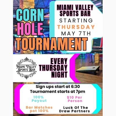 Thursday Night Cornhole Tournament at MVSB