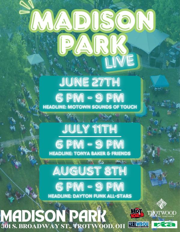 Madison Park Live - Summer Concert Series