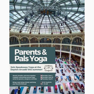 Arcade Parents & Pals Yoga with Speakeasy Yoga