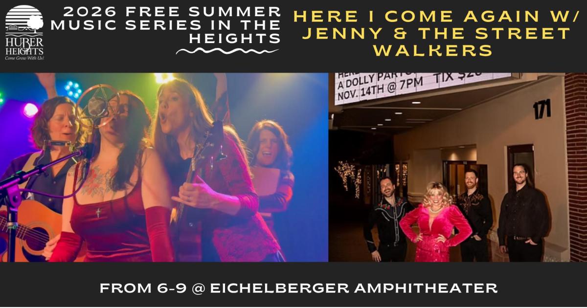 Summer Music Series: Here I Come Again w/ Jenny & The Street Walkers
