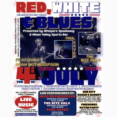 Red, White & Blues: America's 250th Anniversary Blues Bash at Whisperz Speakeasy!