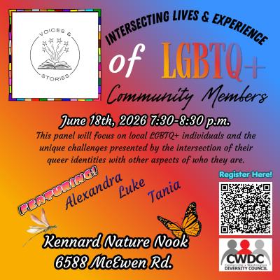Voices & Stories: Intersecting Lives of LGBTQ+ Community Members
