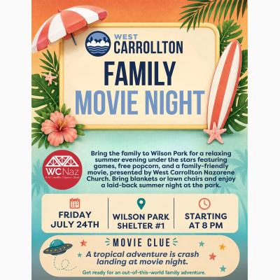 Family Movie Night with the City of West Carrollton