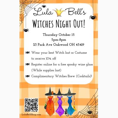 Witches Night Out at Lula Bell