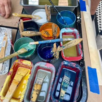 July 16 -Intro to Encaustic Painting