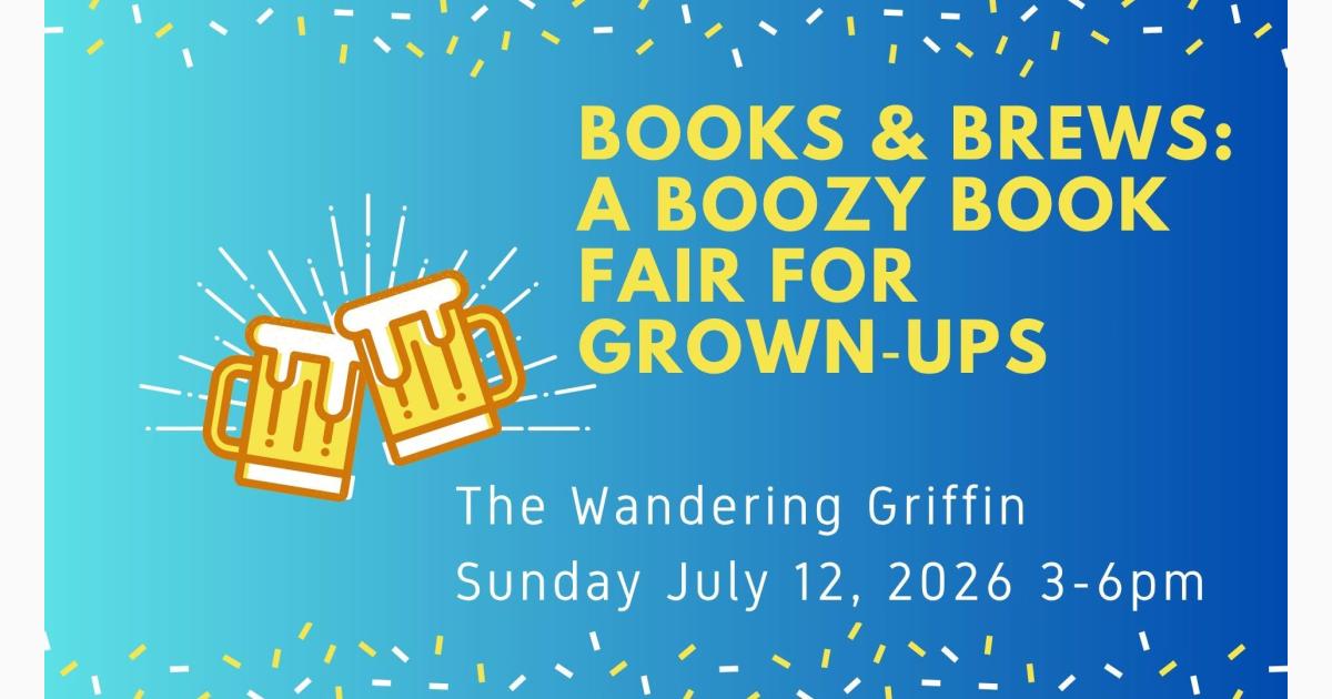 Books & Brews: A Boozy Book Fair for Grown-Ups