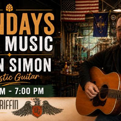 Live Music Sundays w/ John Simon