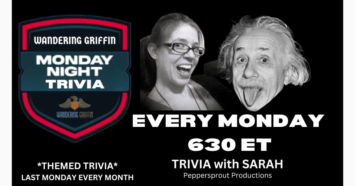Monday Night Trivia - Wandering Griffin