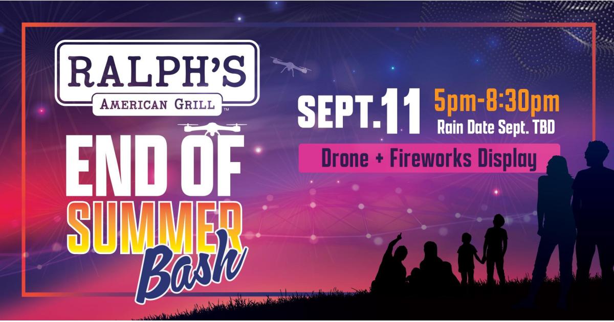 End of the Summer Bash - Drone & Fireworks Show
