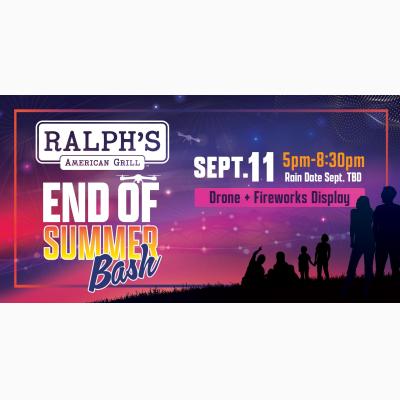 End of the Summer Bash - Drone & Fireworks Show